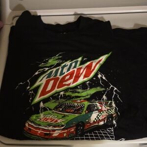 Mountain Dew Black Graphic Tee
